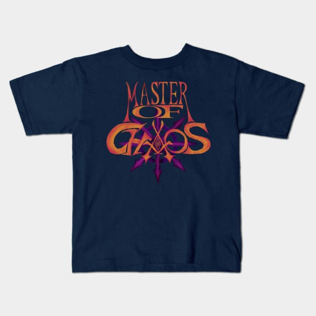 Master of Chaos Kids T-Shirt by matioki